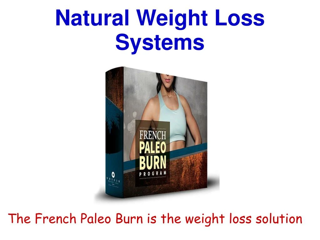 natural weight loss systems