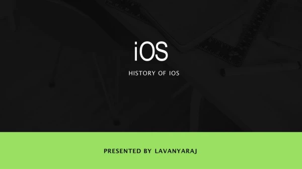 iOS - History of iOS