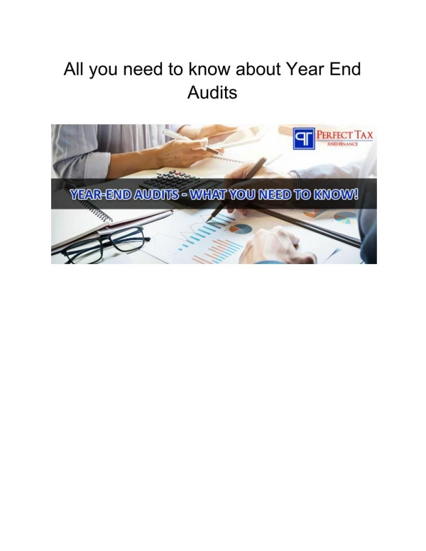 all you know about taxaudits
