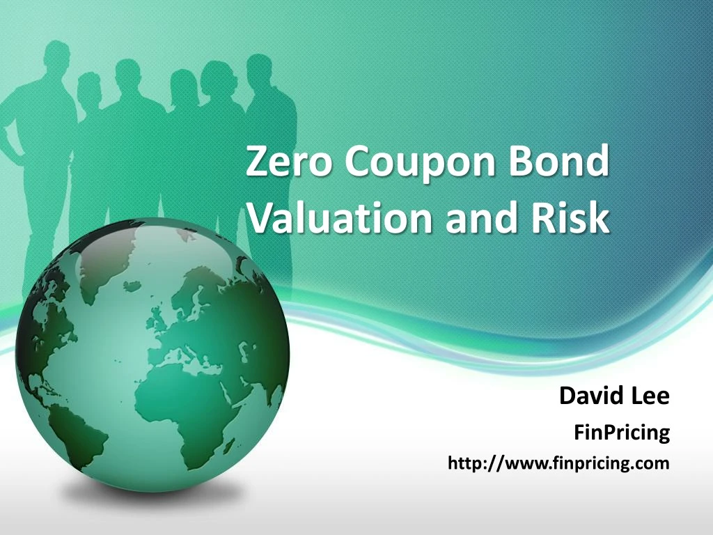 zero coupon bond valuation and risk