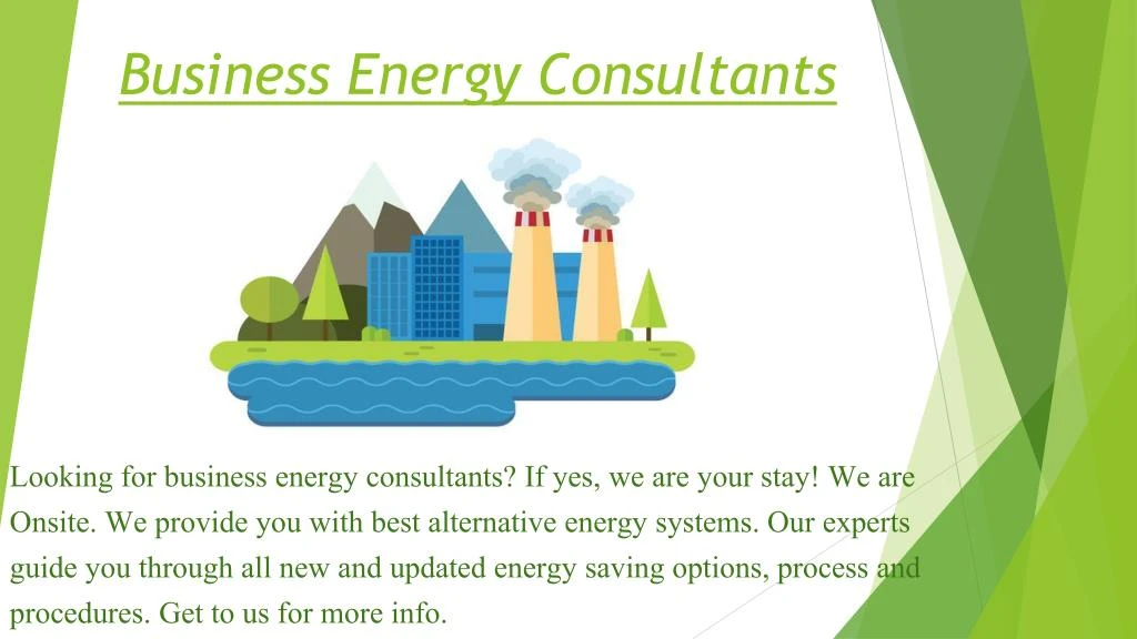 business energy consultants