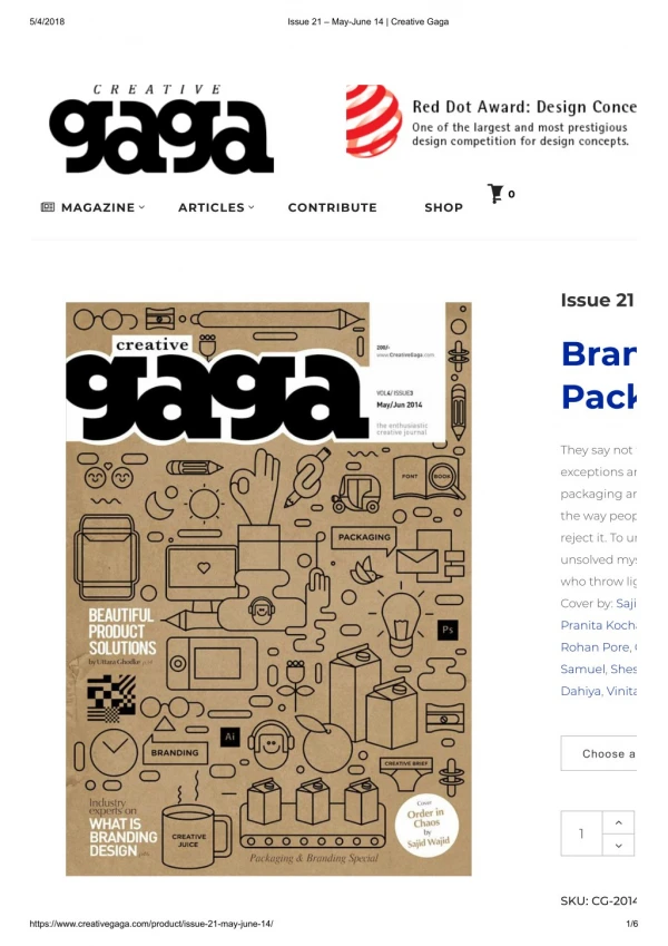 Issue 21 – May-June 14 _ Creative Gaga