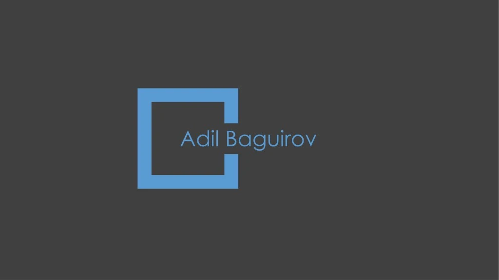 adil baguirov