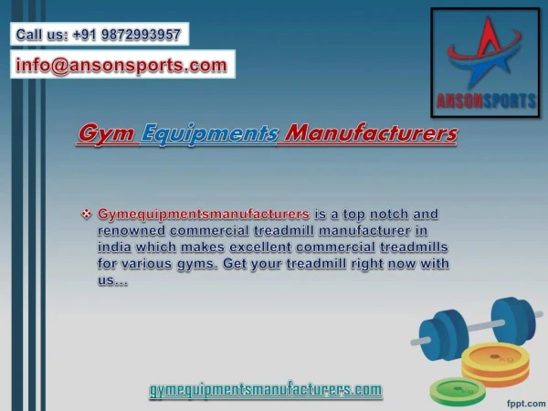 Gym Equipments Manufacturers in Kolkata