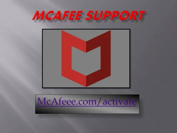 How to activate McAfee by www.mcafee/activate