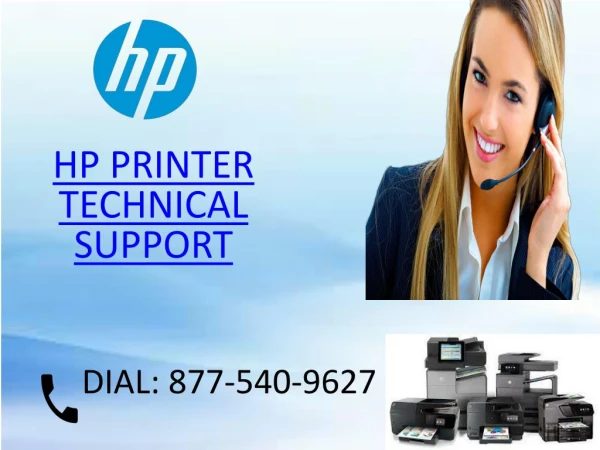dial Hp Printer Technical Support 1-877-540-9627