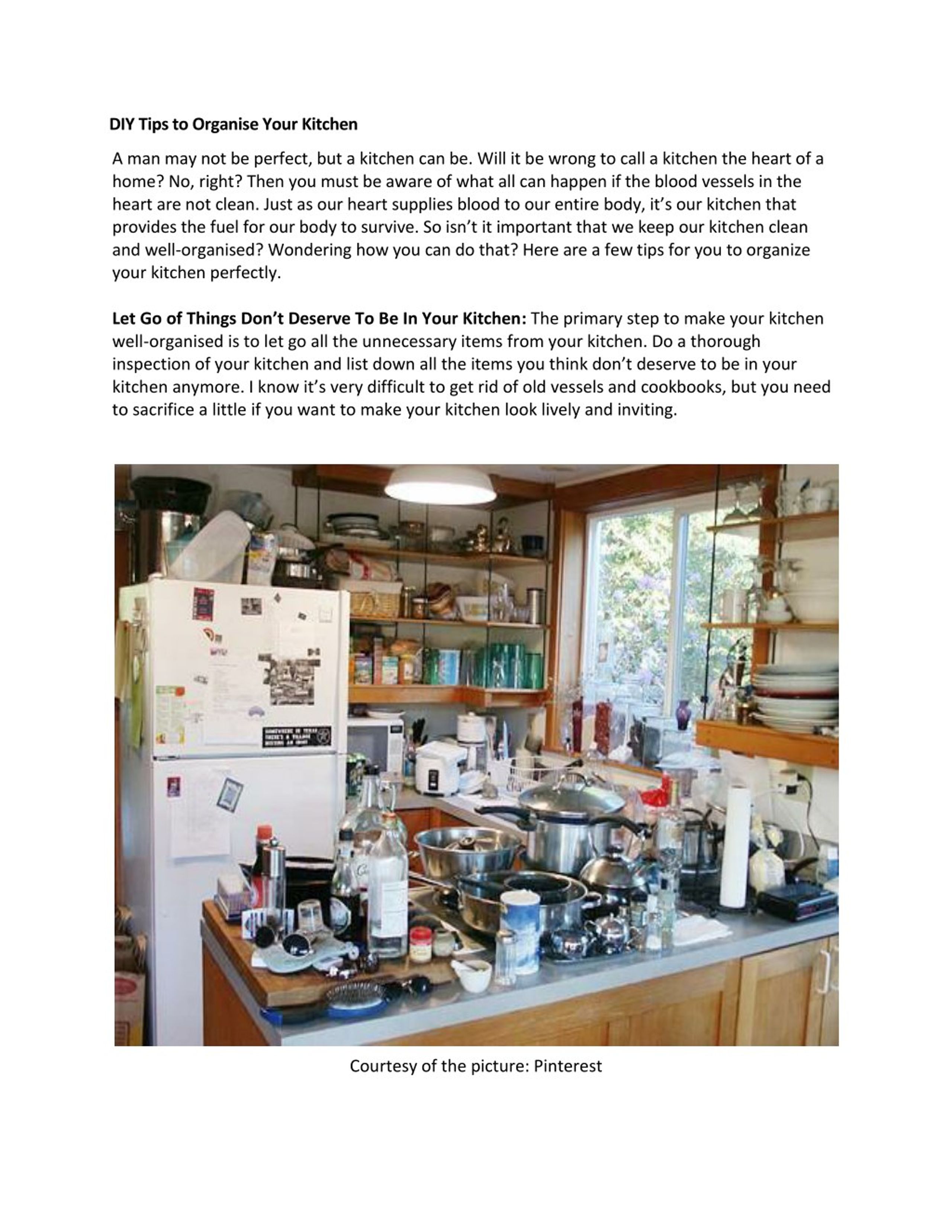 PPT - DIY Tips to Organise Your Kitchen PowerPoint Presentation, free ...