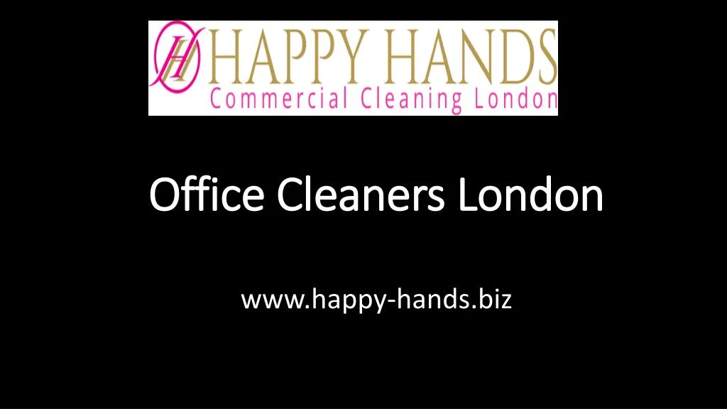 office cleaners london