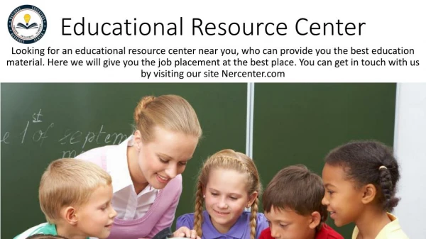 Educational Resource Center - Nercenter