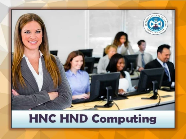 Increase Your IT Skills to HNC/HND Computing Online