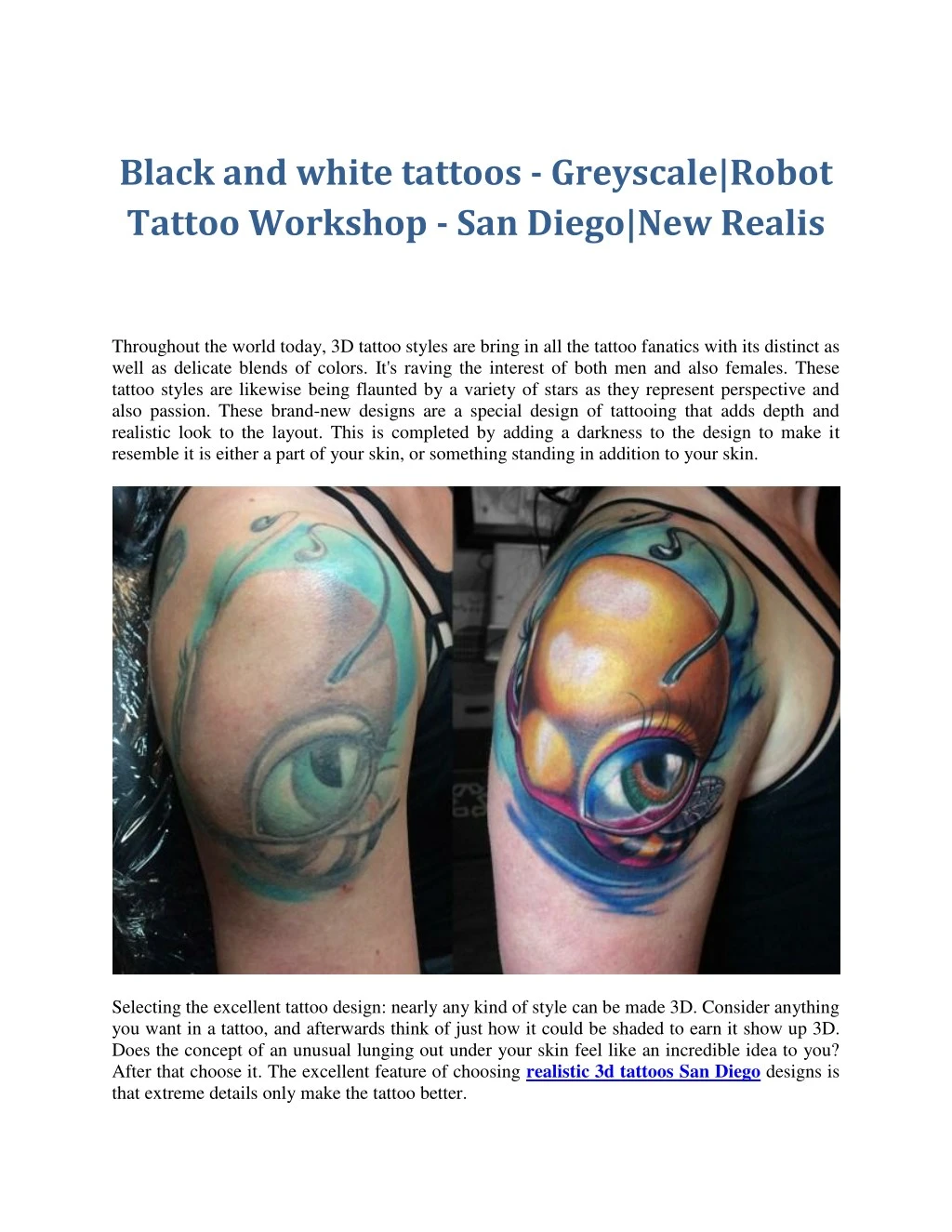 black and white tattoos greyscale robot tattoo
