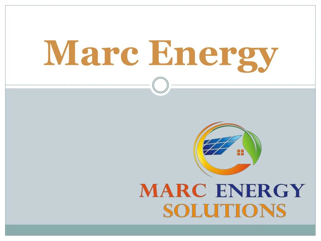 marc energy