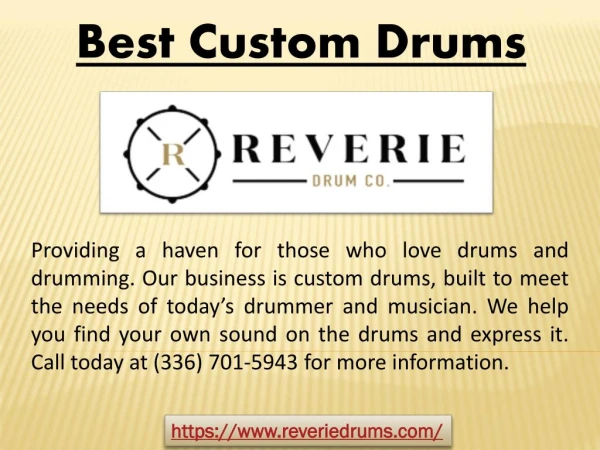 Best Custom Drums
