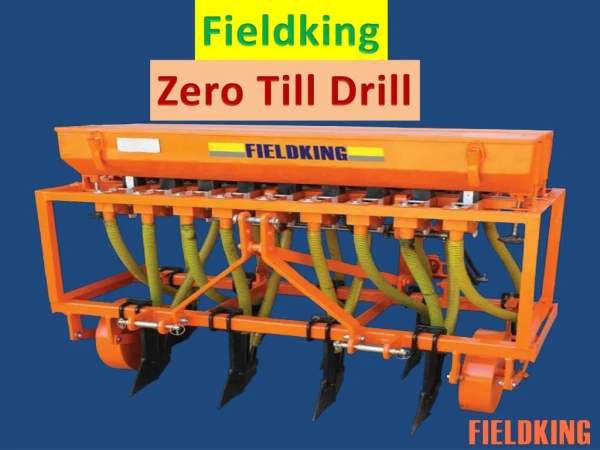 Zero Tillage | Fieldking