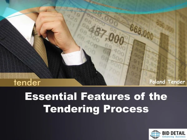 Essential Features of the Tendering Process