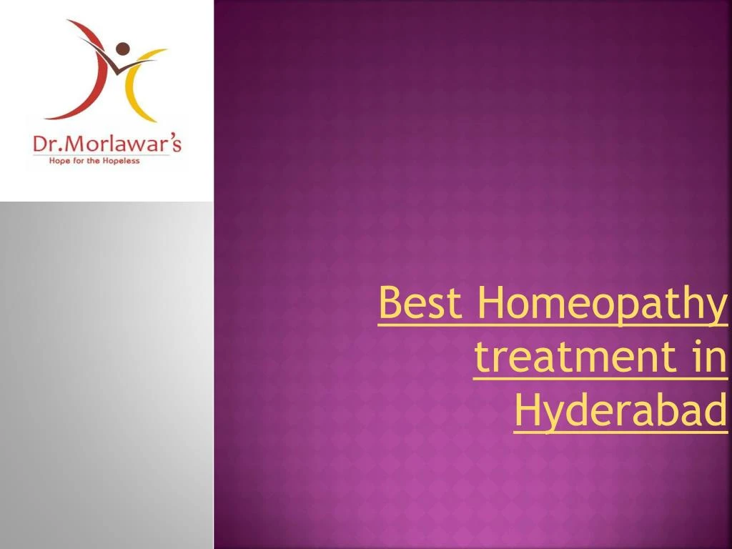 best homeopathy treatment in hyderabad