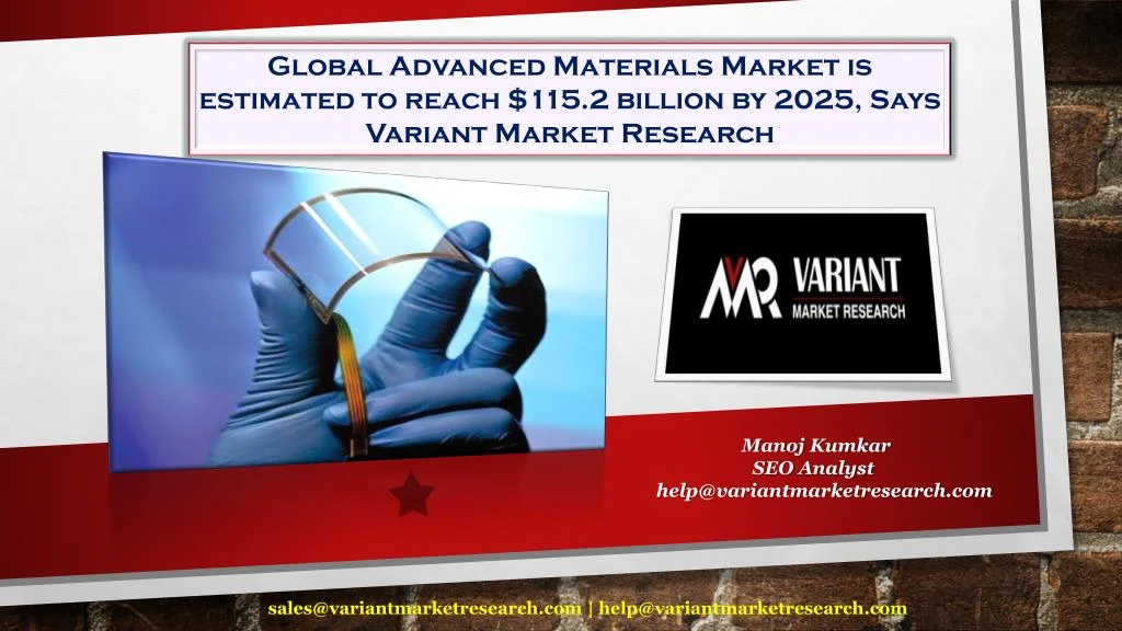 global advanced materials market is estimated