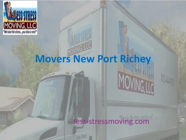 Movers New Port Richey