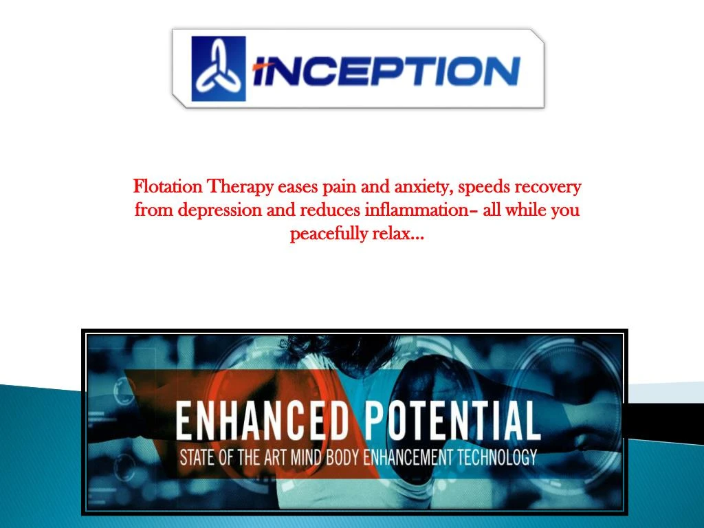 flotation therapy eases pain and anxiety speeds