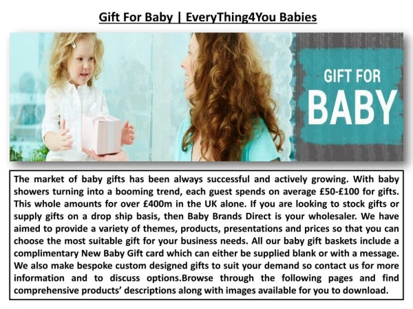 Gift For Baby | EveryThing4You Babies