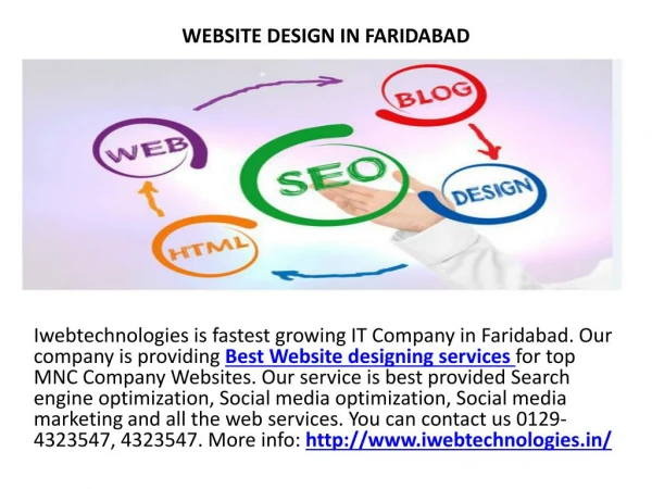 Website designing Faridabad