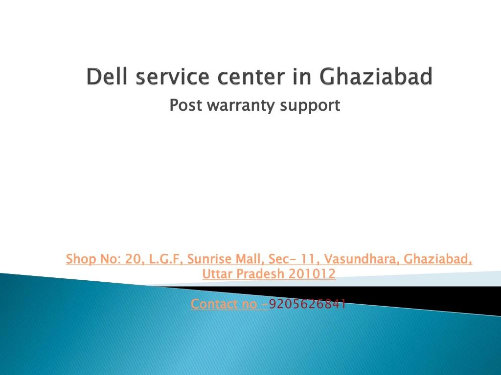 dell service center in ghaziabad