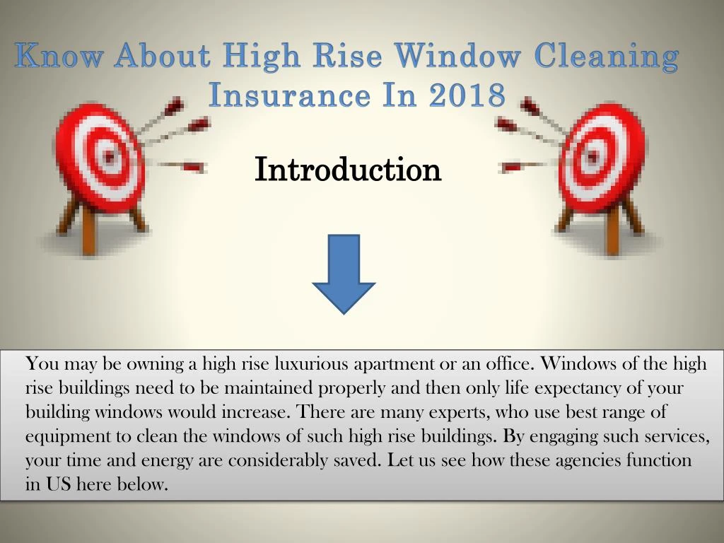 know about high rise window cleaning insurance