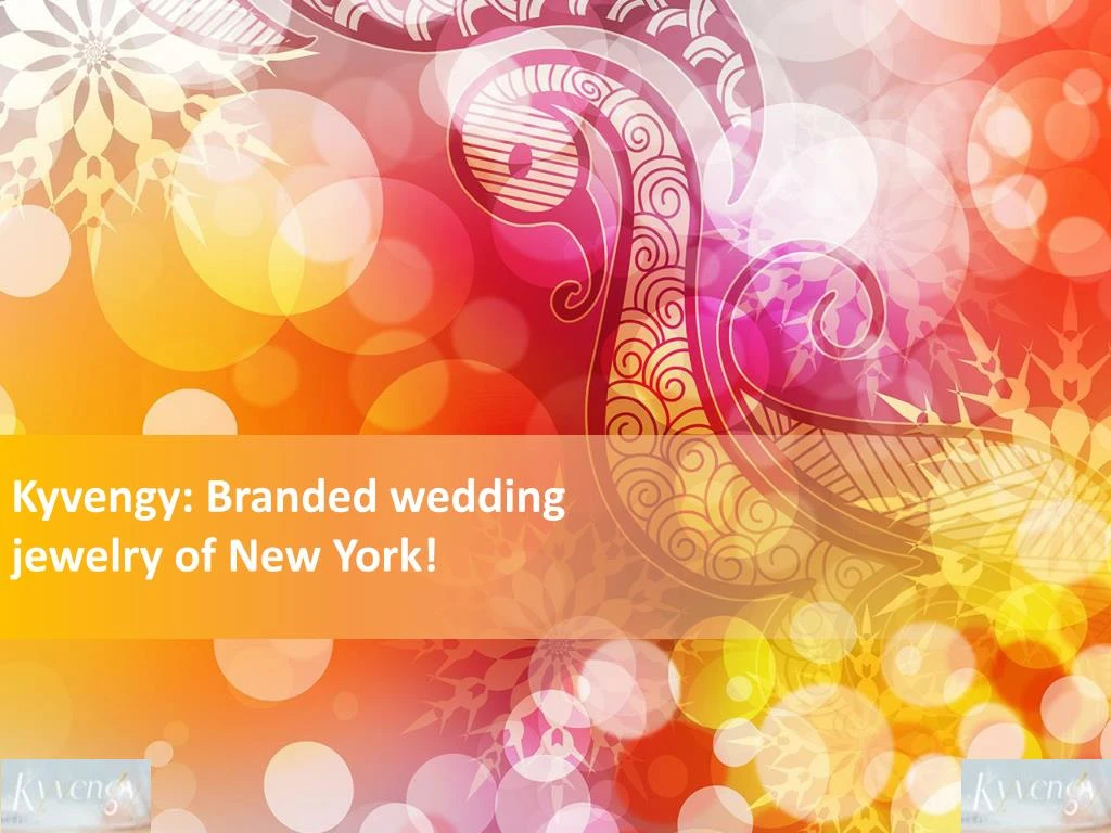 kyvengy branded wedding jewelry of new york
