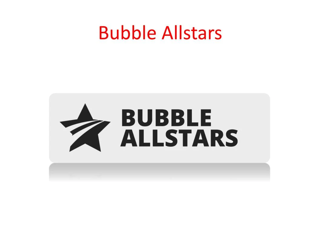 bubble allstars