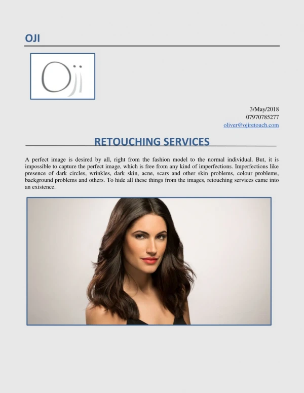 Best Image Retouching Services In UK