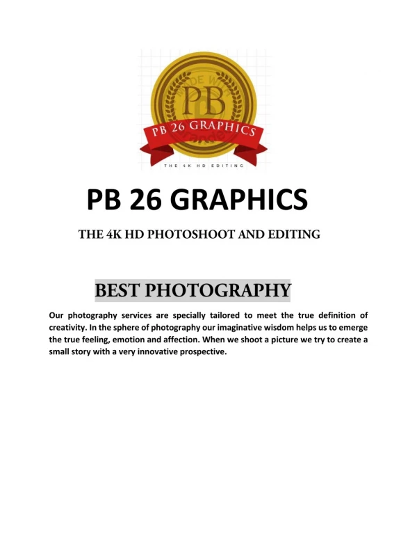 PB 26 GRAPHICS