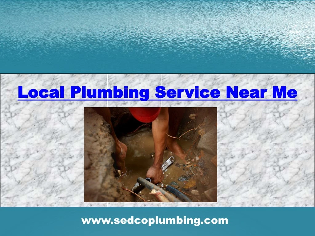 local plumbing service near me local plumbing