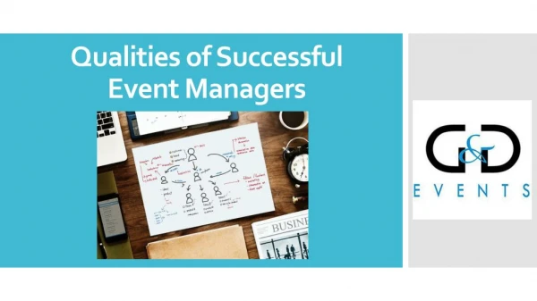 Qualities of Successful Event Managers