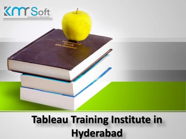Tableau Training Institute in Hyderabad, Best Tableau online training in Hyderabad – KMRsoft