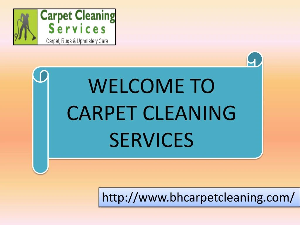 welcome to carpet cleaning services