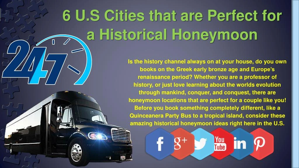6 u s cities that are perfect for a historical