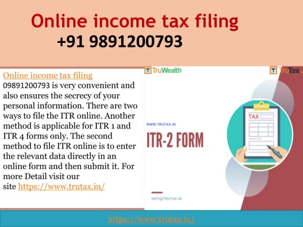 Online income tax filing Deadline Extended. How to Do It Online?