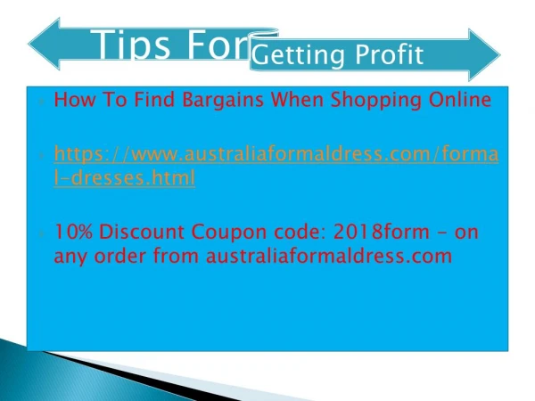 How To Find Bargains When Shopping Online