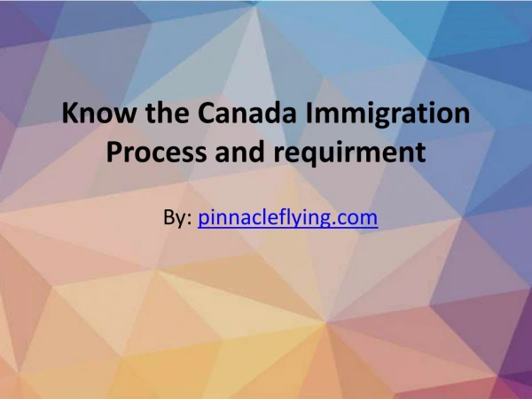 How to Immigrate to Canada from UAE