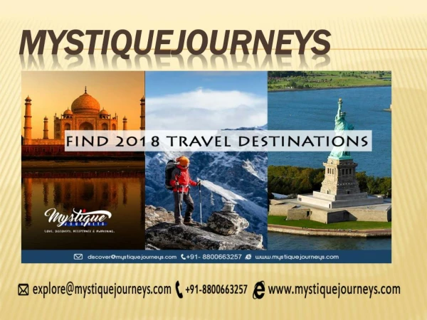 Mystique Journeys - india travel| best travel agency in india| india tours and travels| travel agents in india|travel co