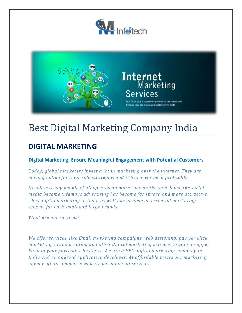 best digital marketing company india