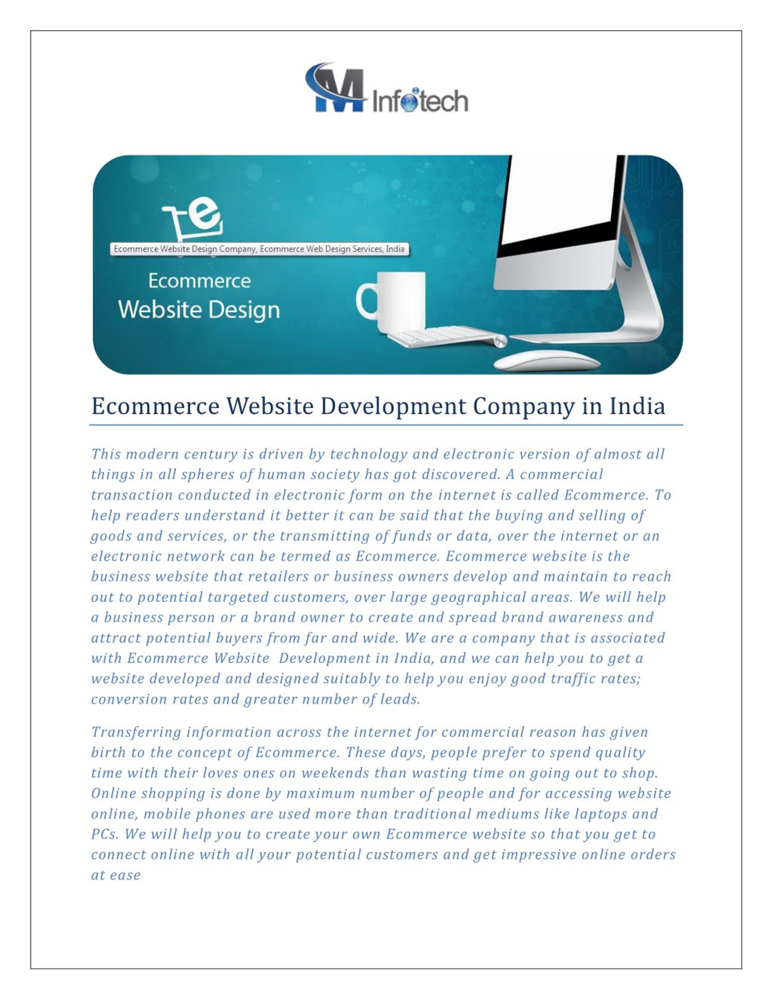 PPT - Ecommerce Website Development Services PowerPoint Presentation ...