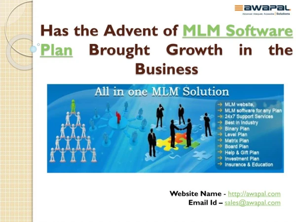 Has the Advent of MLM Software Plan Brought Growth in the Business