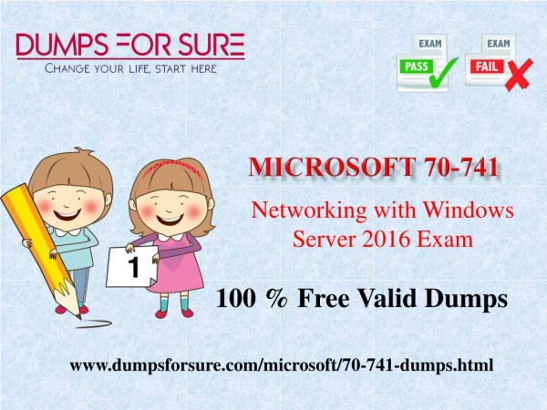 Pass Microsoft 70-741 exam easily with questions and answers pdf