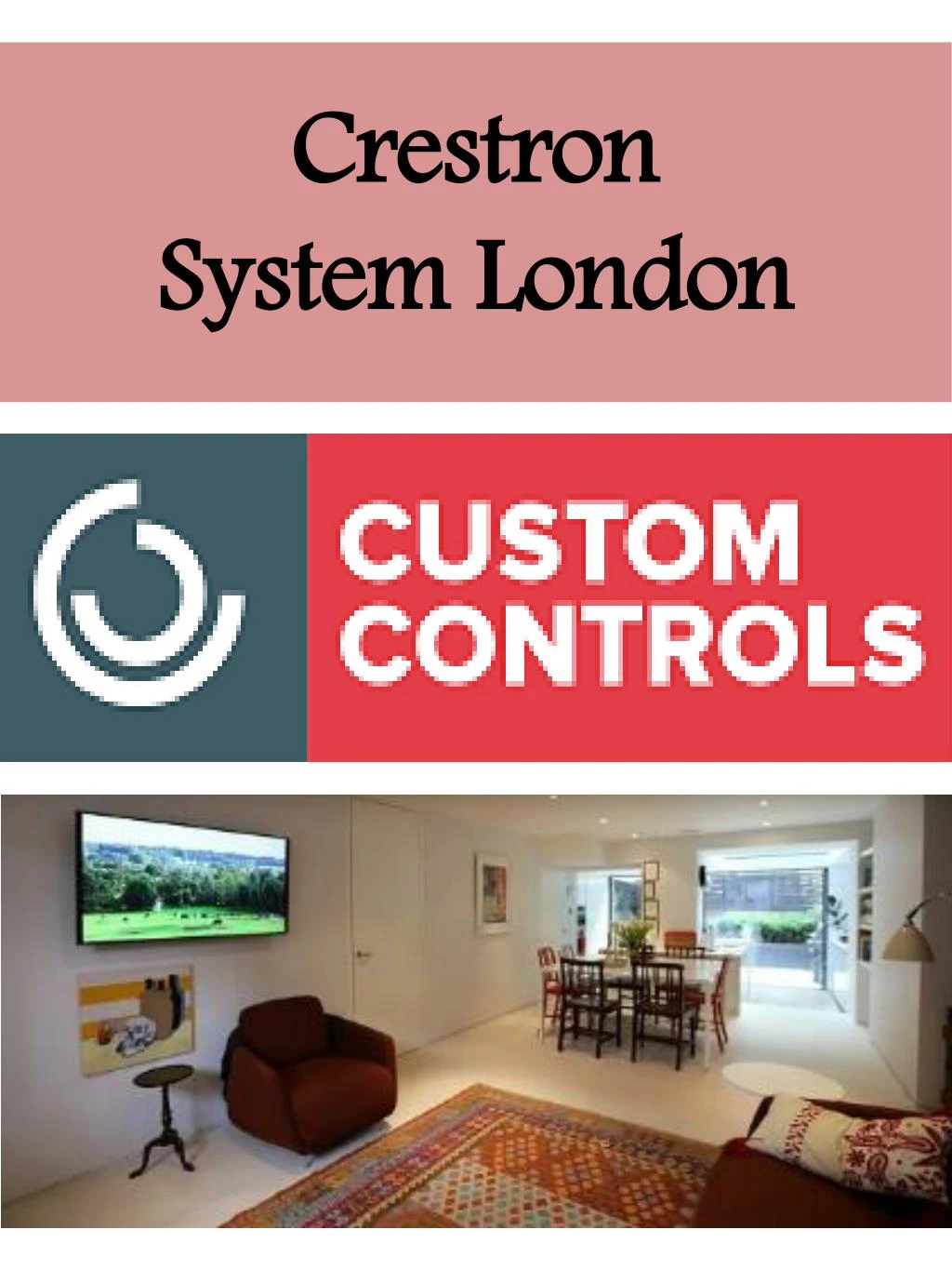 crestron system london