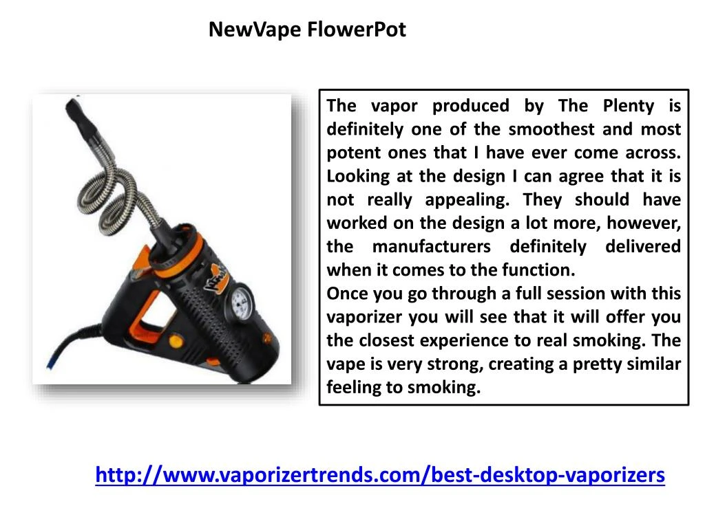 newvape flowerpot