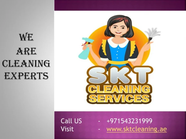 Cleaning Services & Companies In Dubai | SKT Cleaning