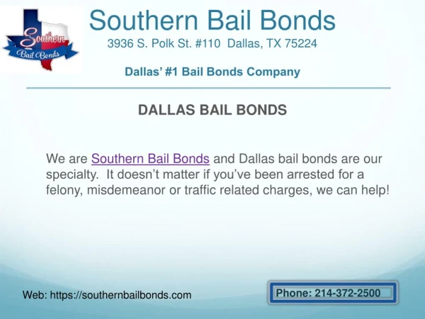 Southern Bail Bonds Dallas