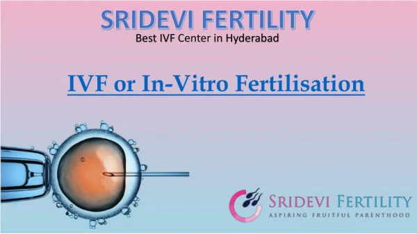 Best IVF Center in Hyderabad