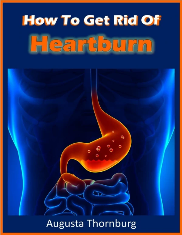 How to get rid of heartburn